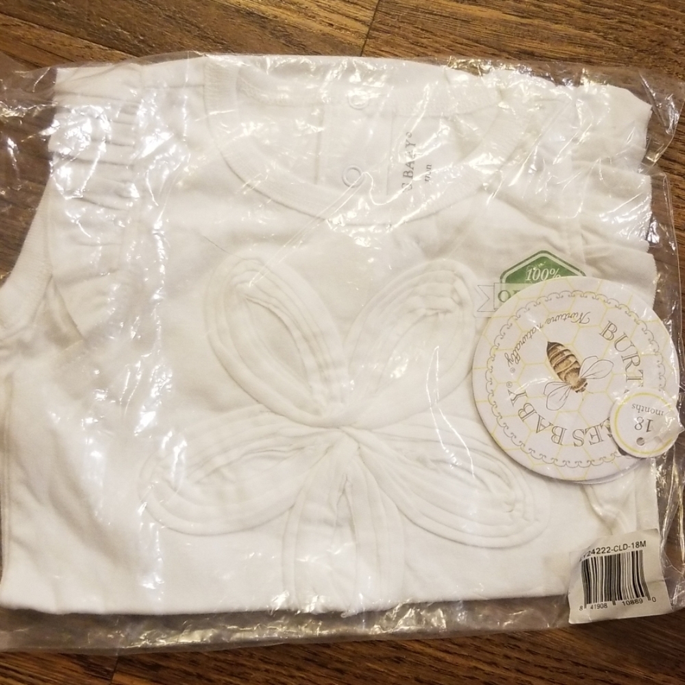 Burt's bees onesie